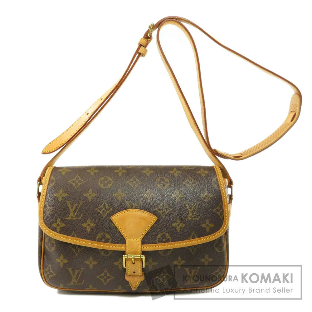 Louis Vuitton Sologne Monogram Canvas Shoulder Bag Brown